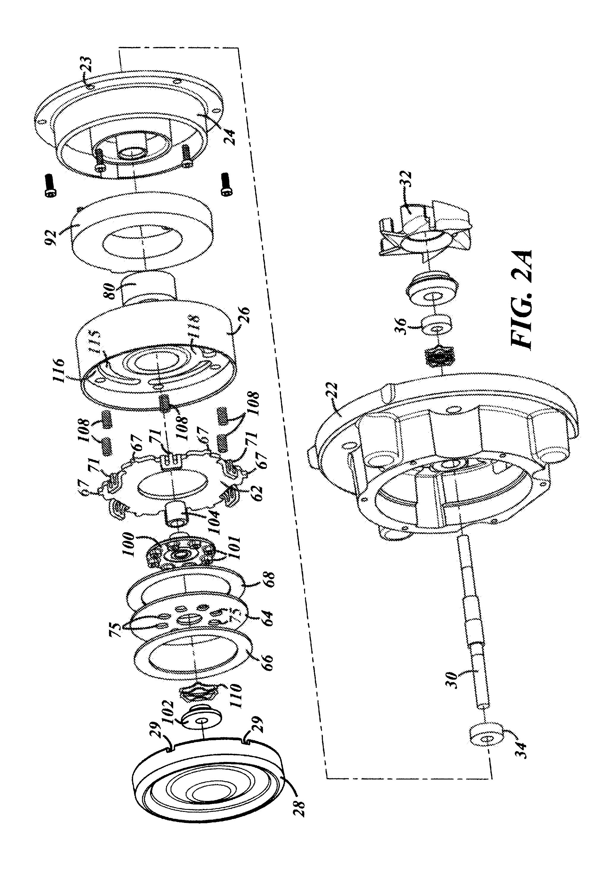 Accessory drive with friction clutch
