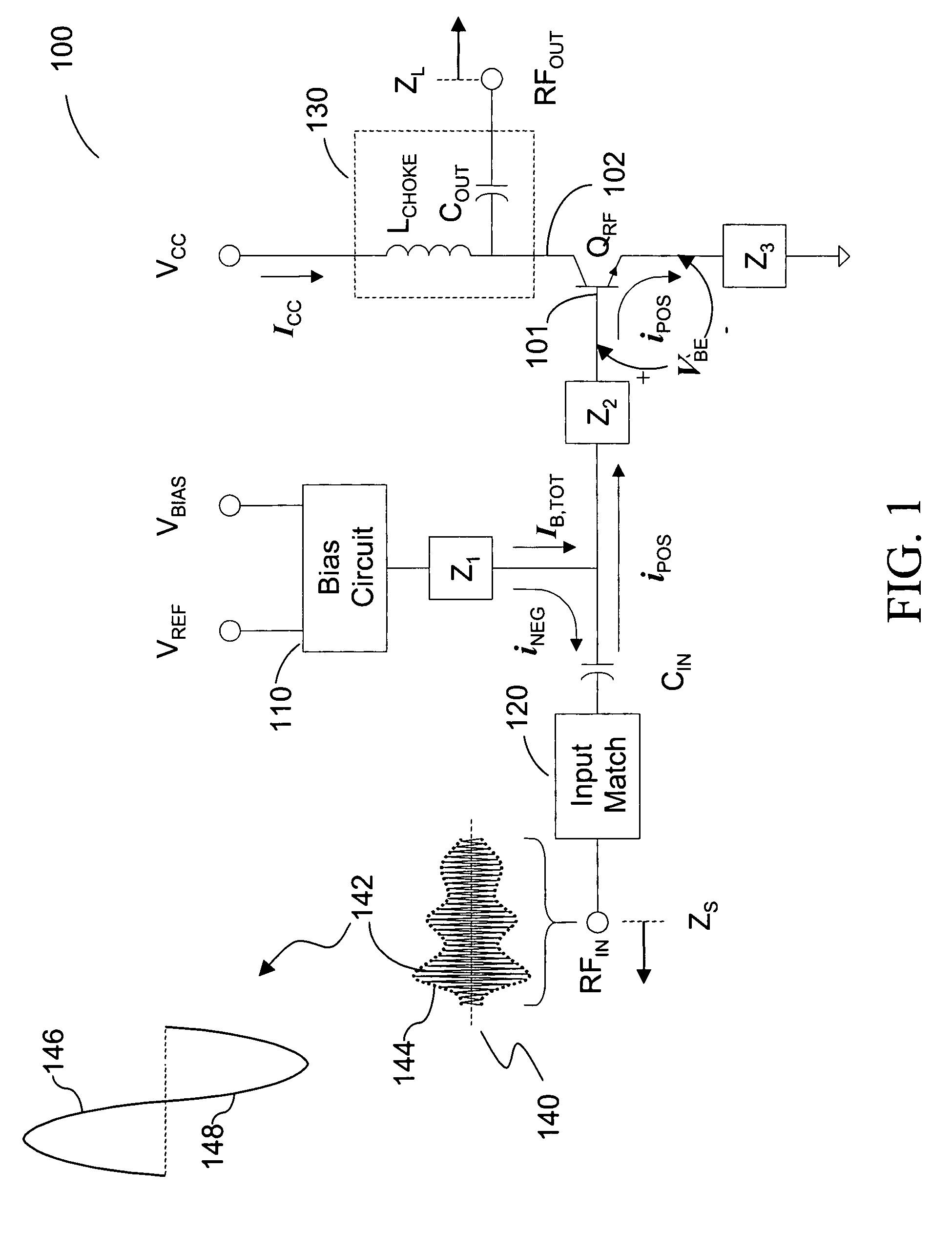 Bias circuit for BJT amplifier
