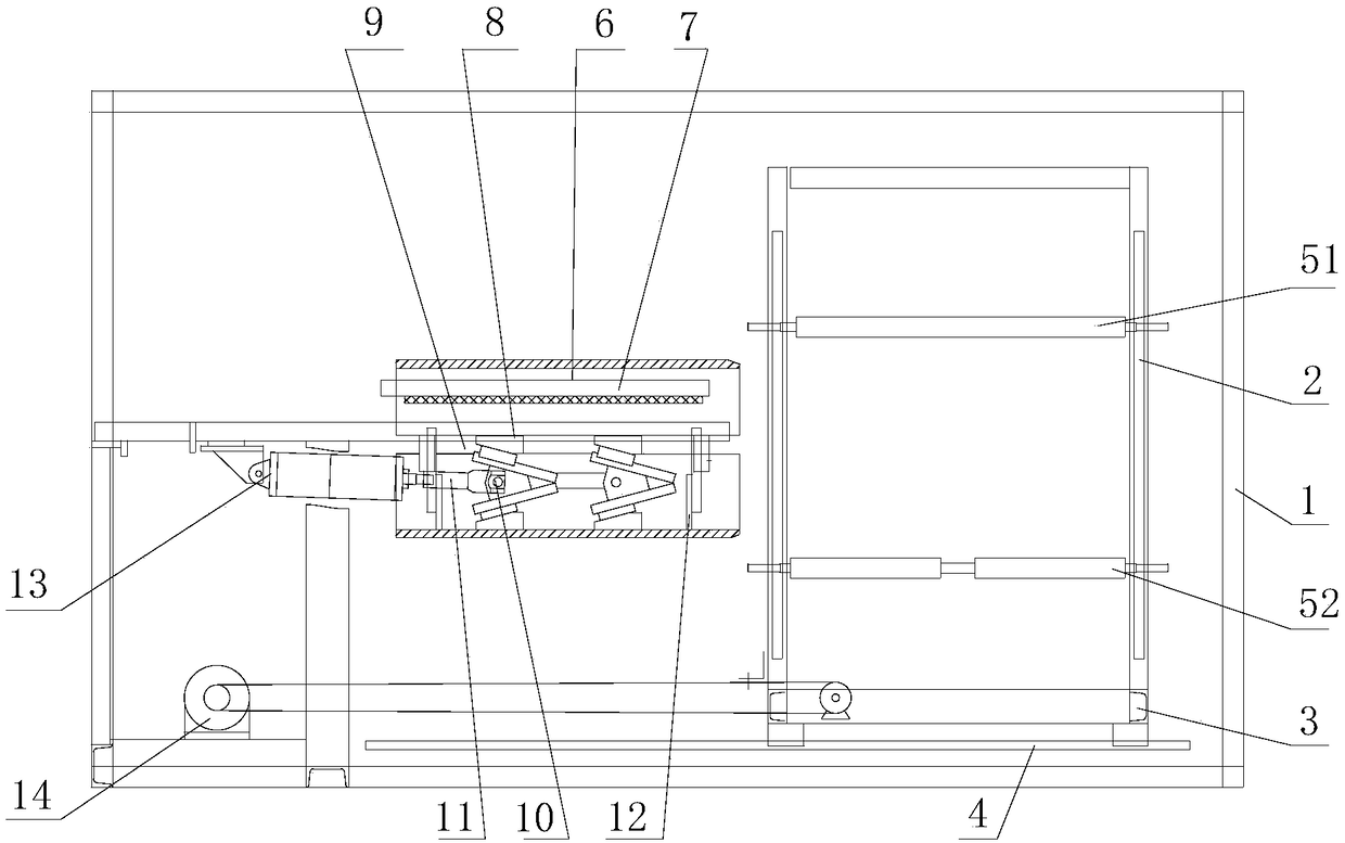 Tire bead straightening machine