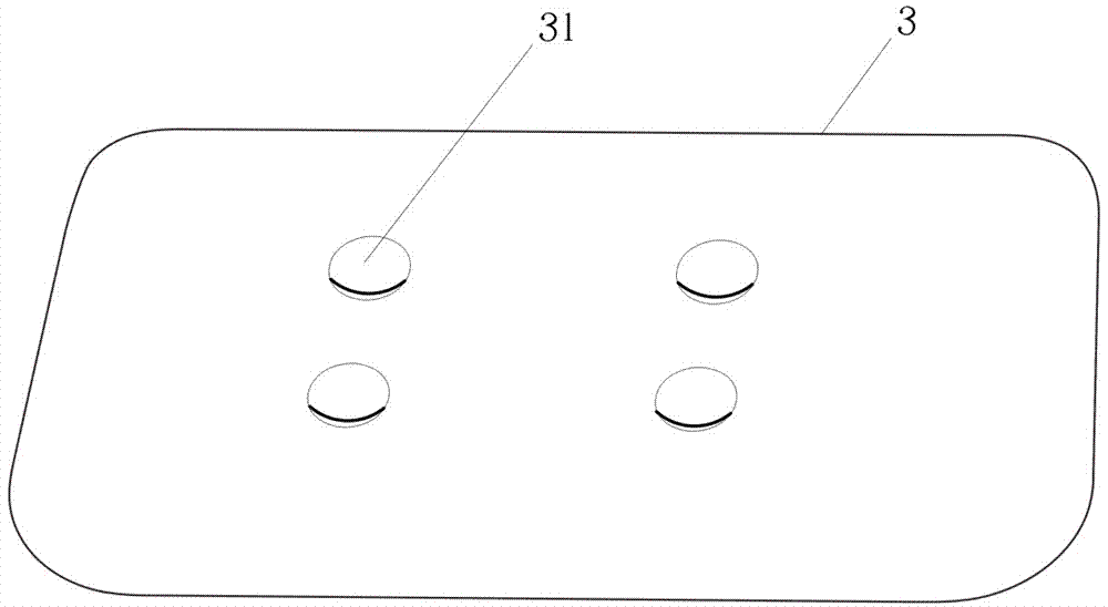 Closed type pasting method and device of screen protection film