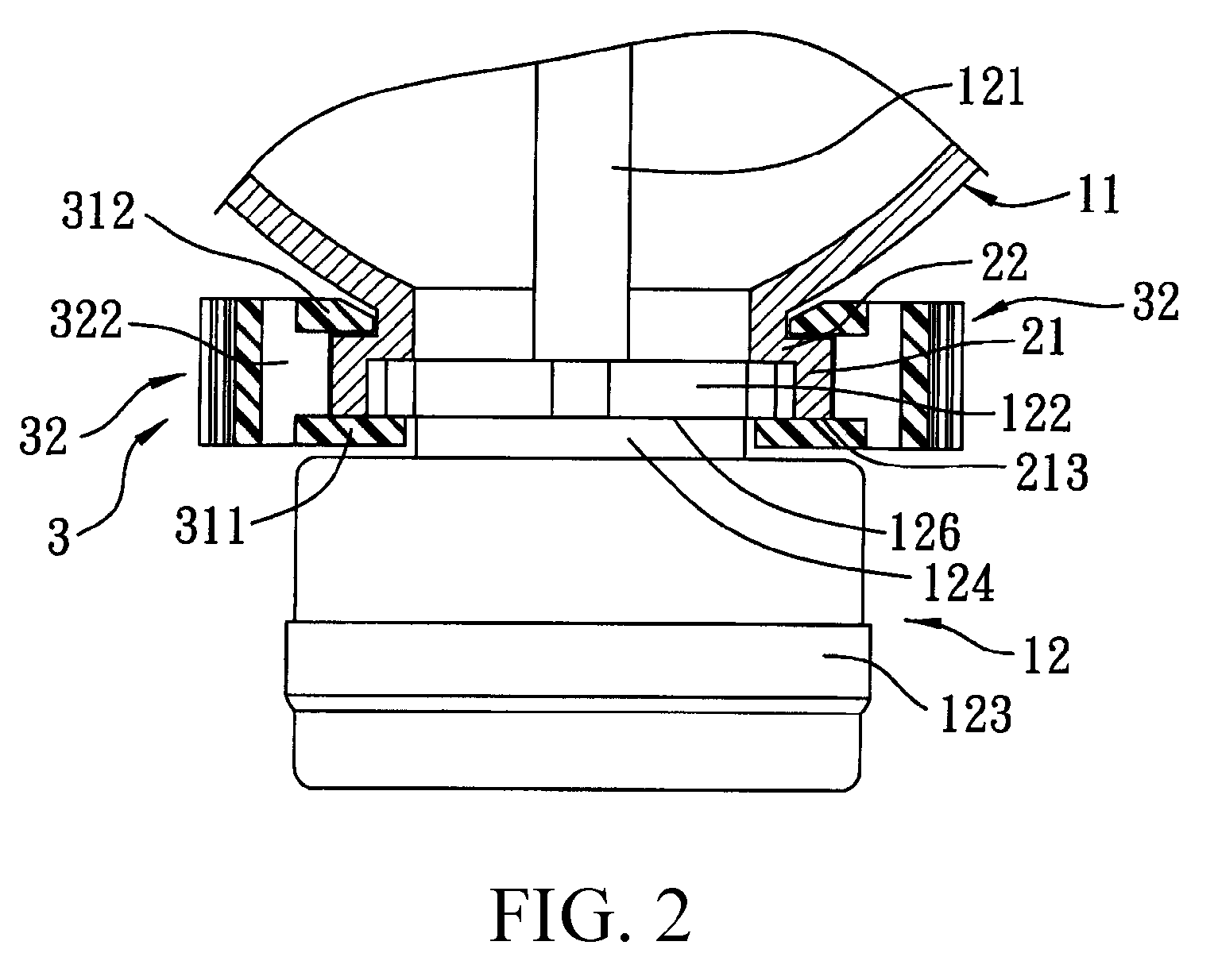 HID bulb fixing apparatus