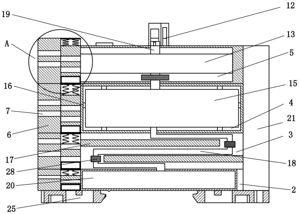 Heat dissipation and electromagnetic interference prevention device for network equipment