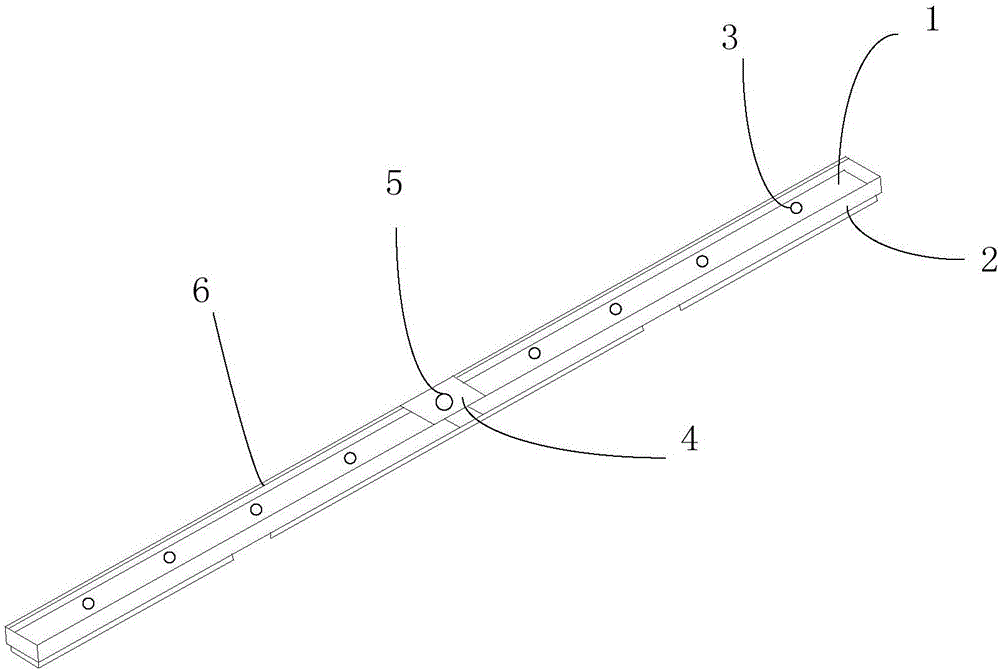 Substrate supporting rod and antistatic liquid coating method