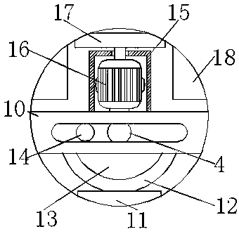 Multi-functional cleaning and spin-drying device