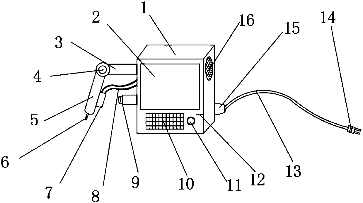 Detector device for frequency detection quality