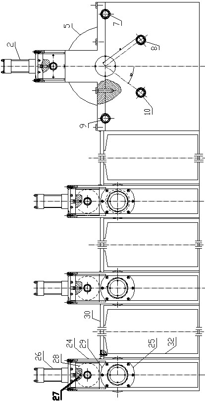 Rolling and drying combined mechanism and drying and flattening method