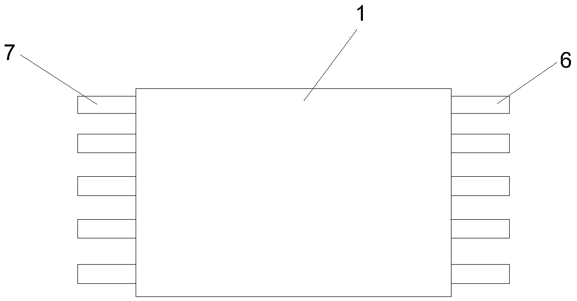 Brick pile intersected caging and gathering device