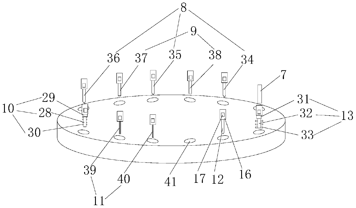 Carrying mechanism of a turntable measuring cup and its use method