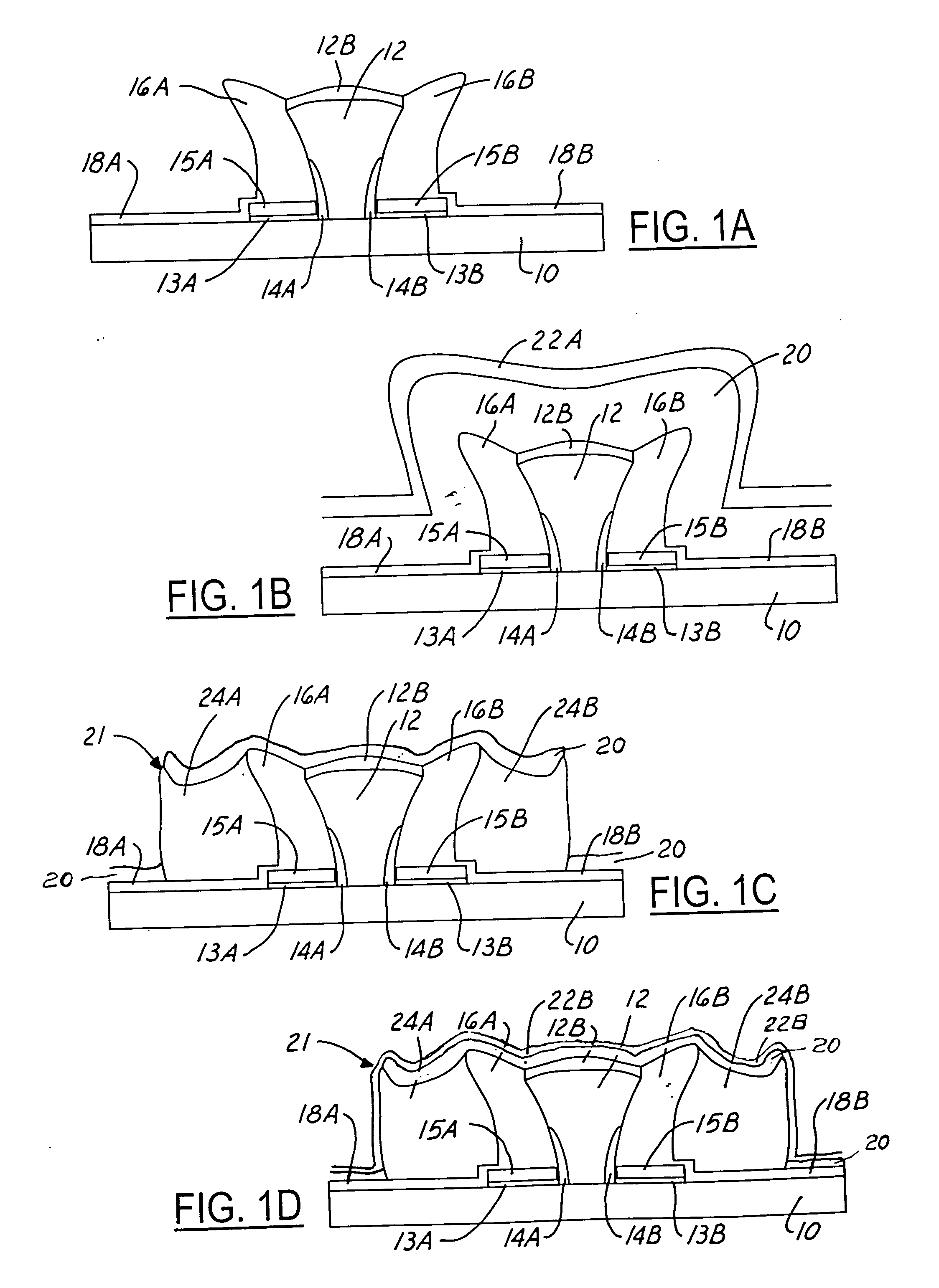 Etching method for forming a square cornered polysilicon wordline electrode