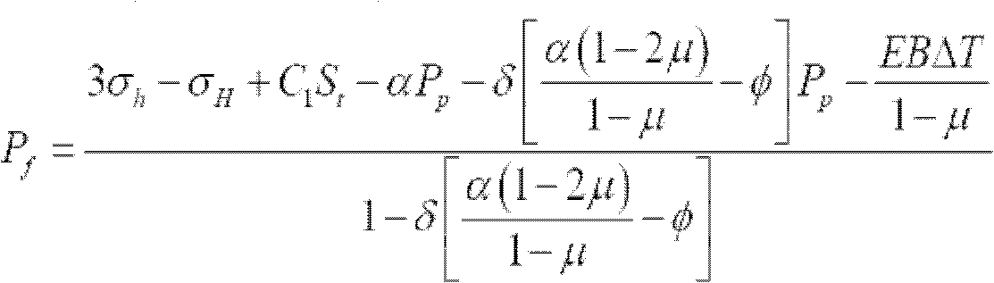 Method for calculating fracture pressure of ultra deep well formations