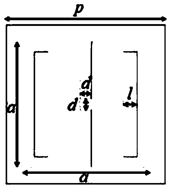 A kind of fabricating method of broadband tunable terahertz wave absorber