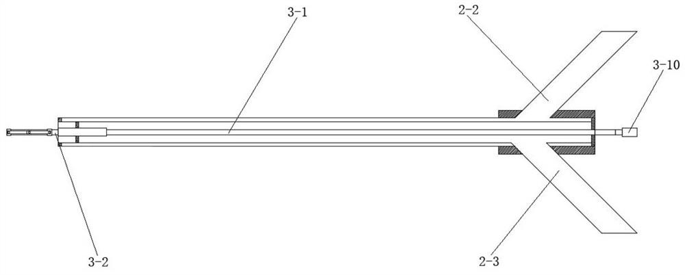 A thrombus aspiration catheter with a telescopic thrombus fragment breaking component