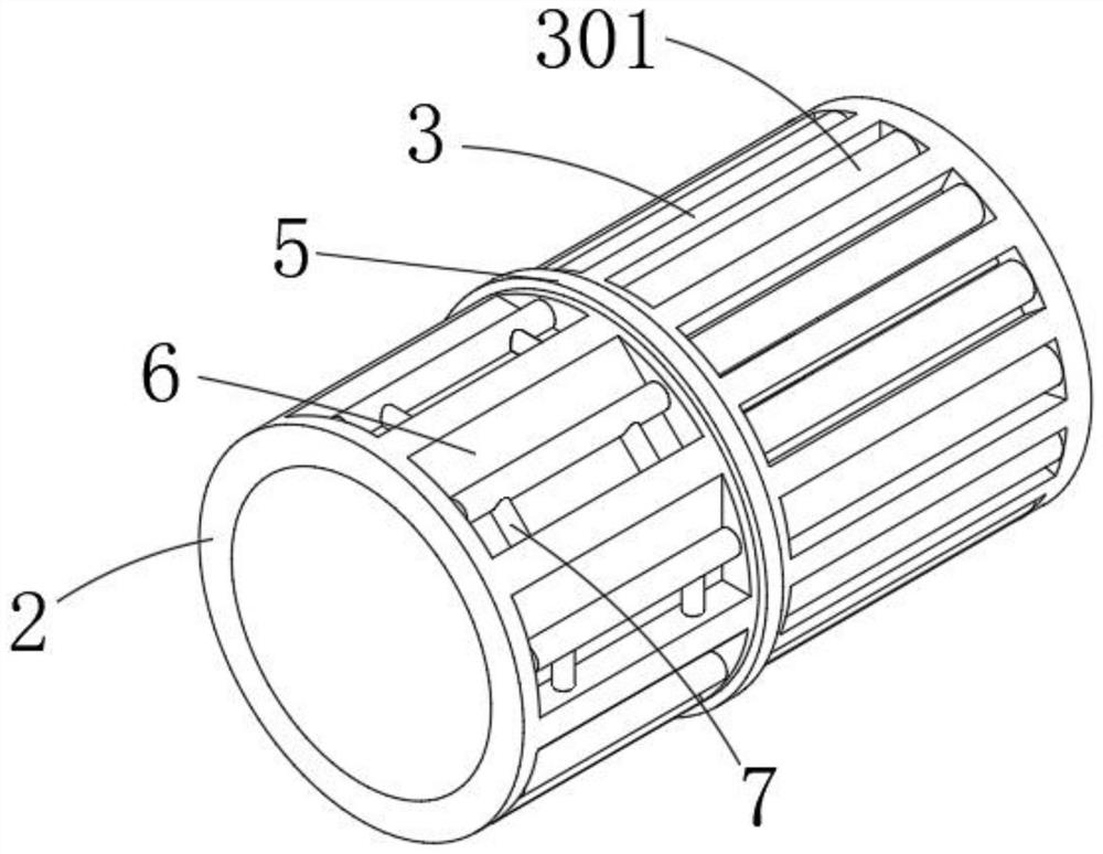 Wear-resistant one-way needle bearing