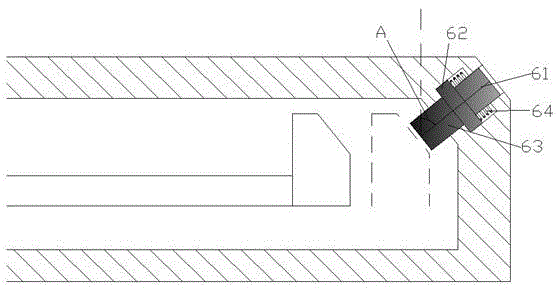 Automatically lockable laptop type device with display portion having automatically adjustable angle