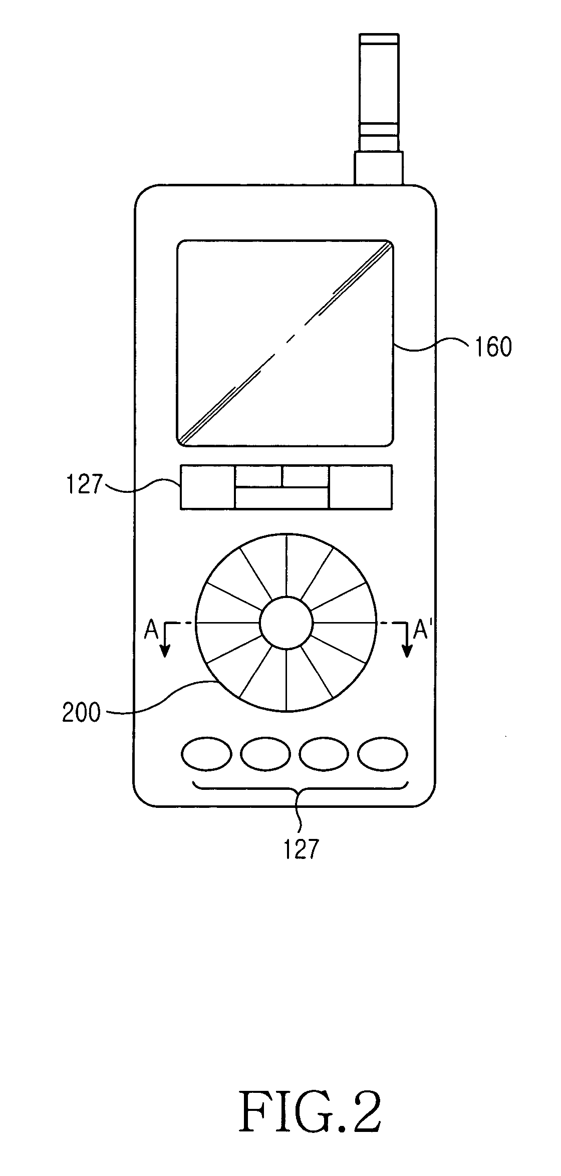 Mobile communication terminal with multi-input device and method of using the same