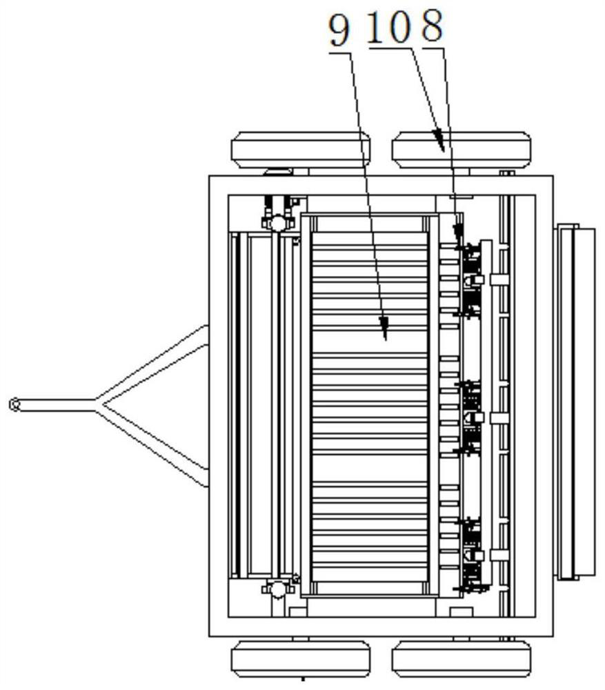 Full-automatic ginseng transplanter capable of degrading ginseng seedling tray and transplanting method