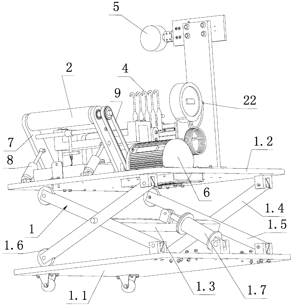 Tire chip remover