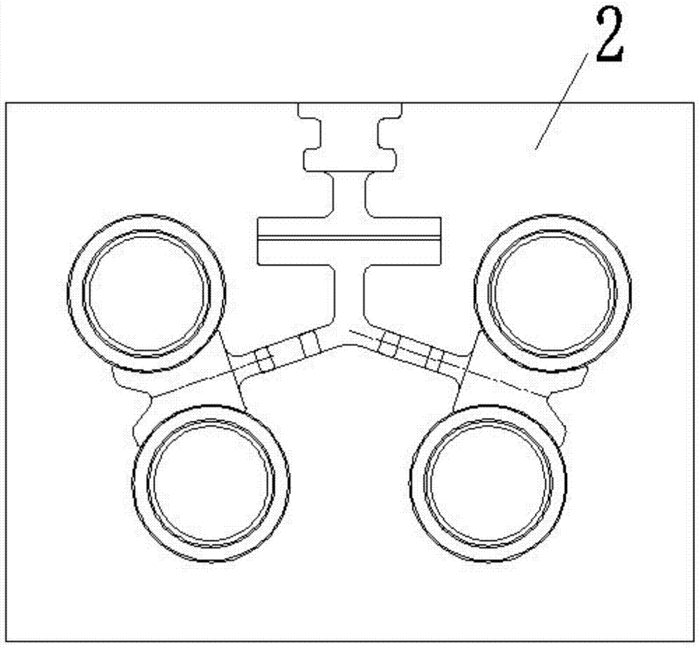 A new type of vibrating ring casting mold