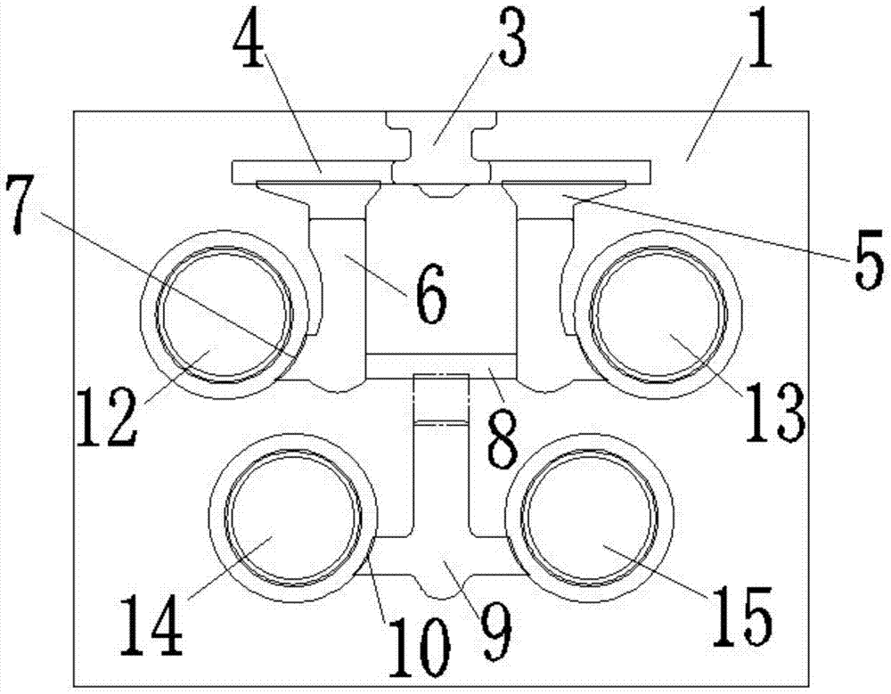 A new type of vibrating ring casting mold