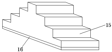 Community intelligent robot vehicle elevating and overhauling device