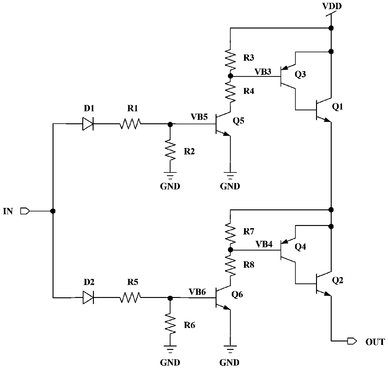 High-voltage relay high-side driving circuit