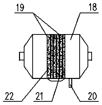 Waste gas biological treatment device and control method thereof