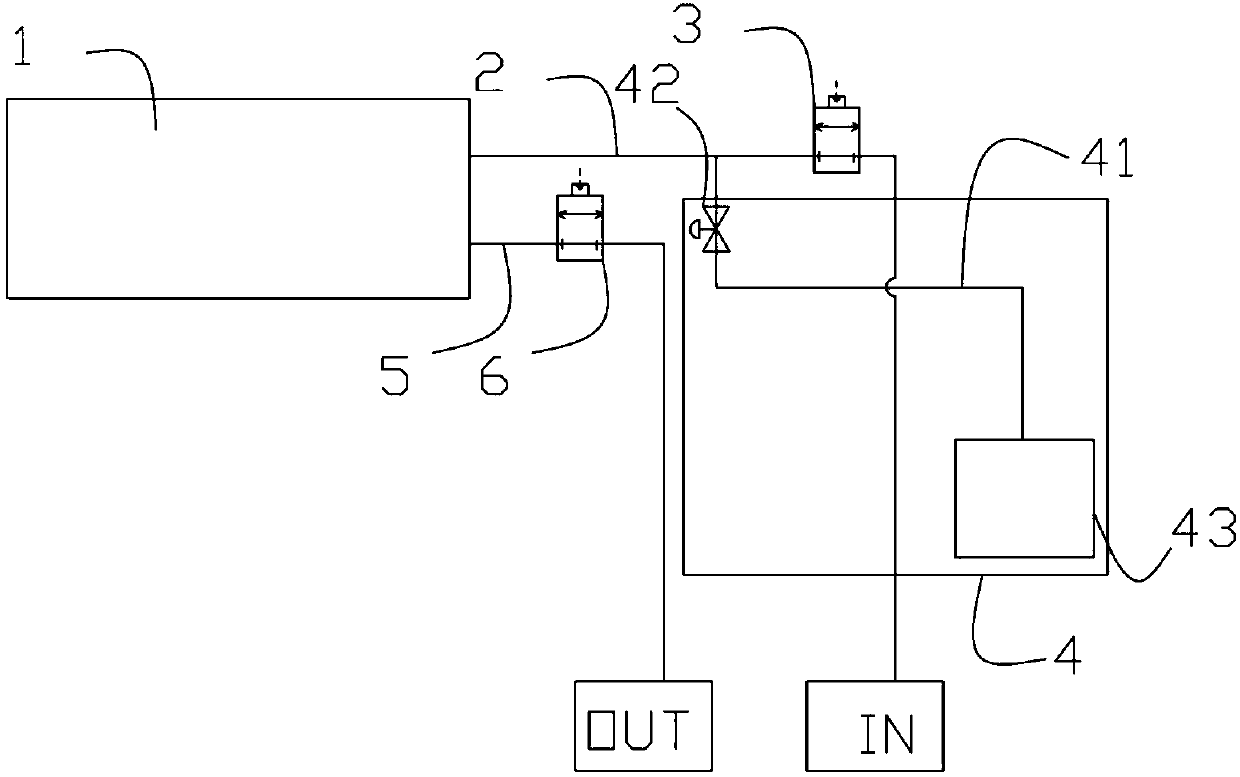 Radio frequency power supply cooling device and method and semiconductor processing equipment