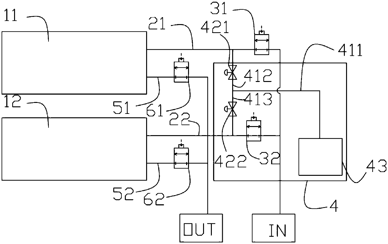 Radio frequency power supply cooling device and method and semiconductor processing equipment