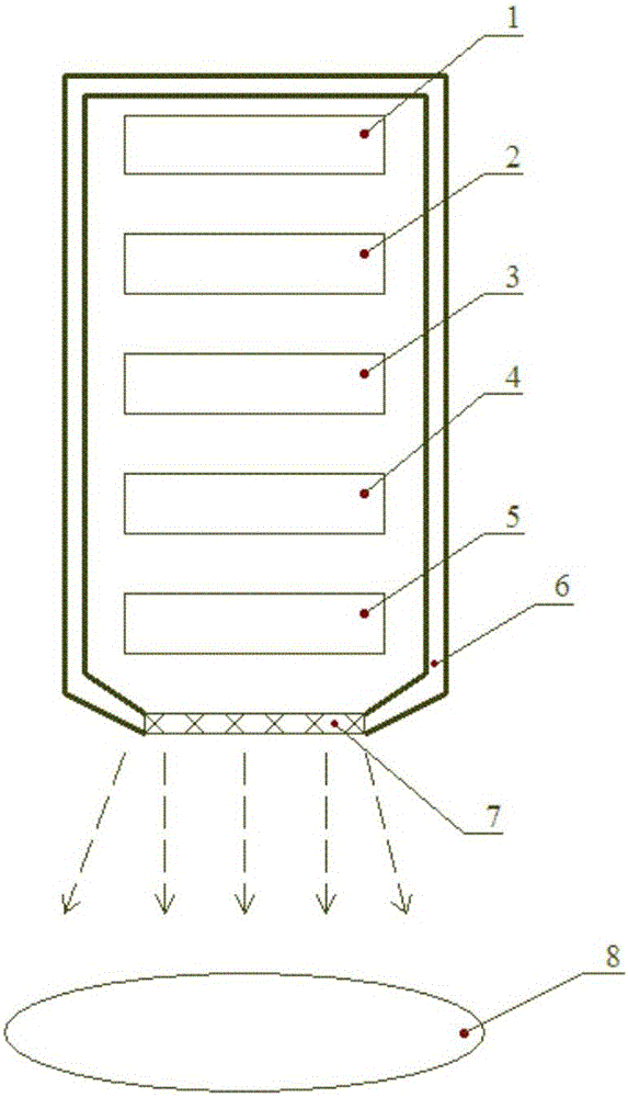 Guest welcoming lamp of automobile