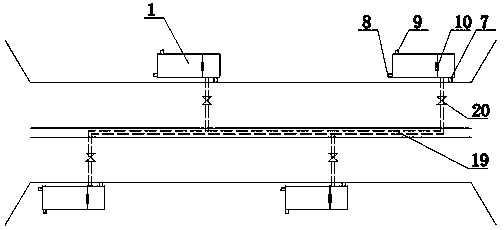 Expressway deck runoff treatment and accident emergency system and method thereof