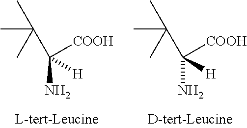 Process for the preparation of enantiomerically pure tert-leucine