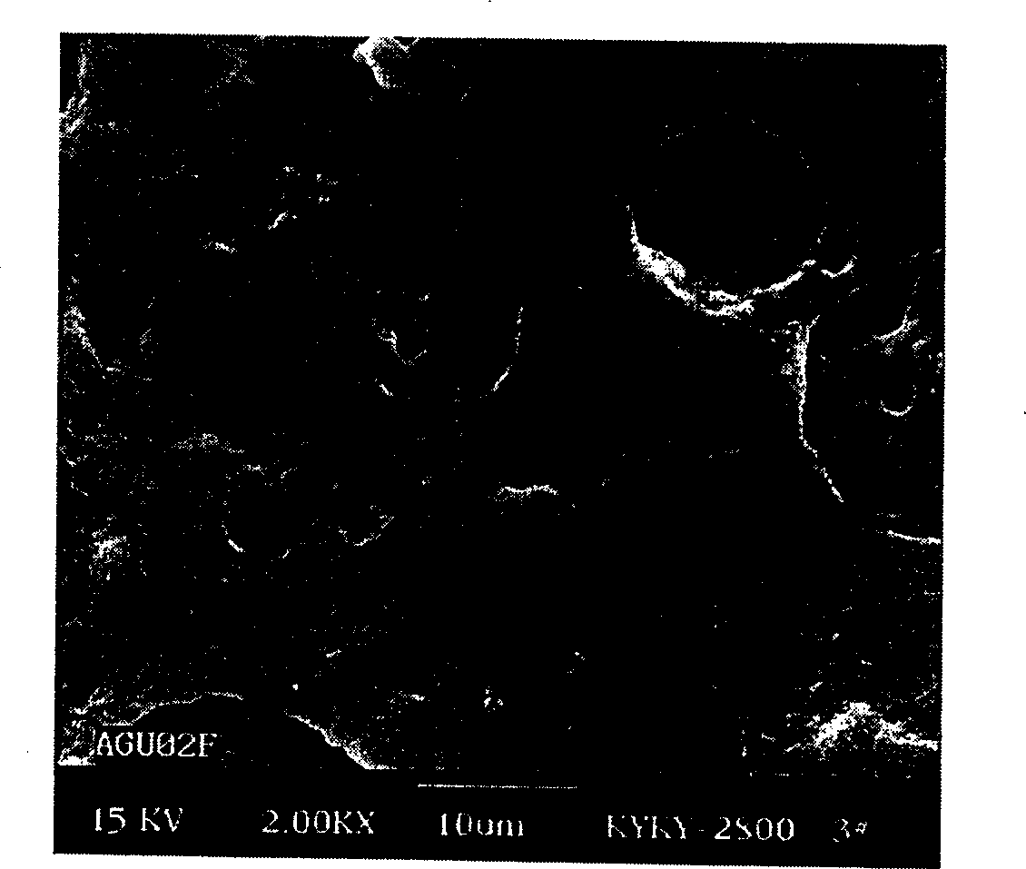 Microporous polymer diaphragm for secondary lithium cell and its preparation method