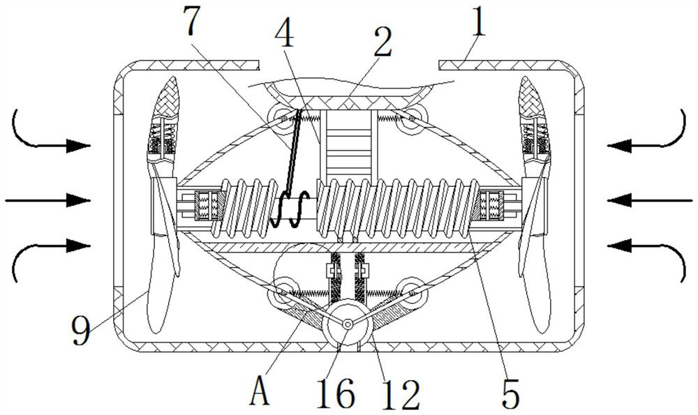 Energy-saving and consumption-saving height-changing signal control equipment according to weather