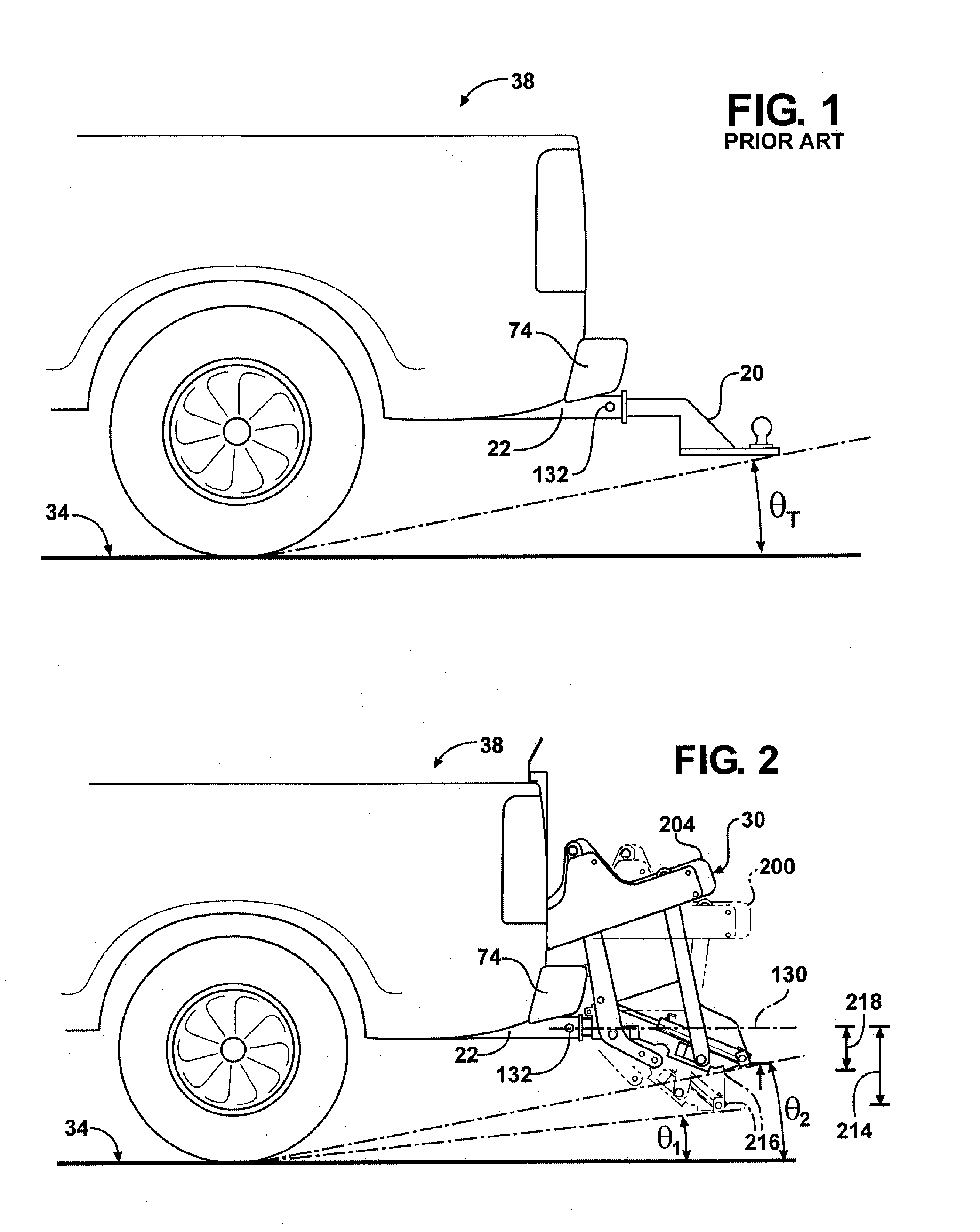 Lift assembly for a vehicle