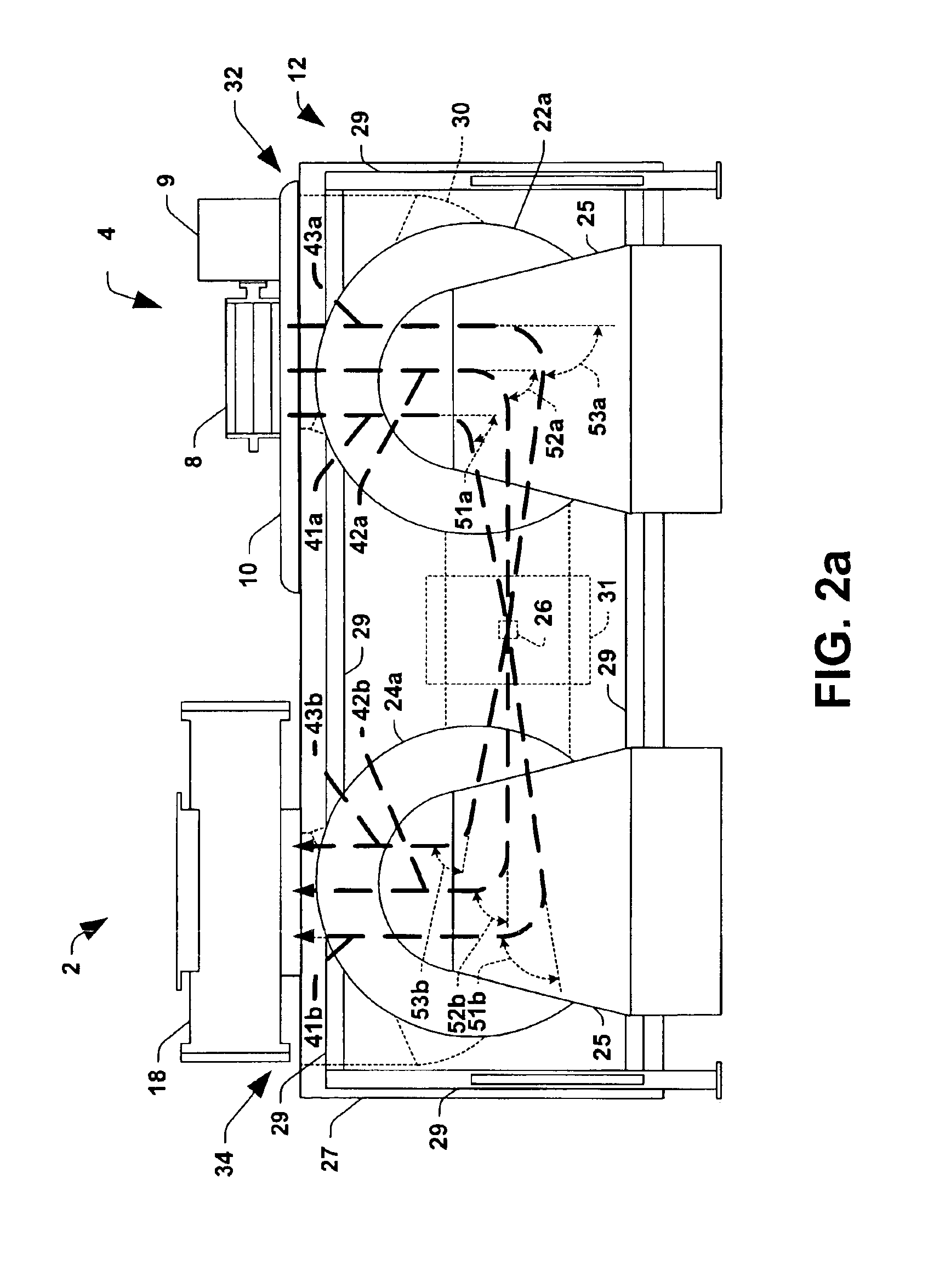 Symmetric beamline and methods for generating a mass-analyzed ribbon ion beam