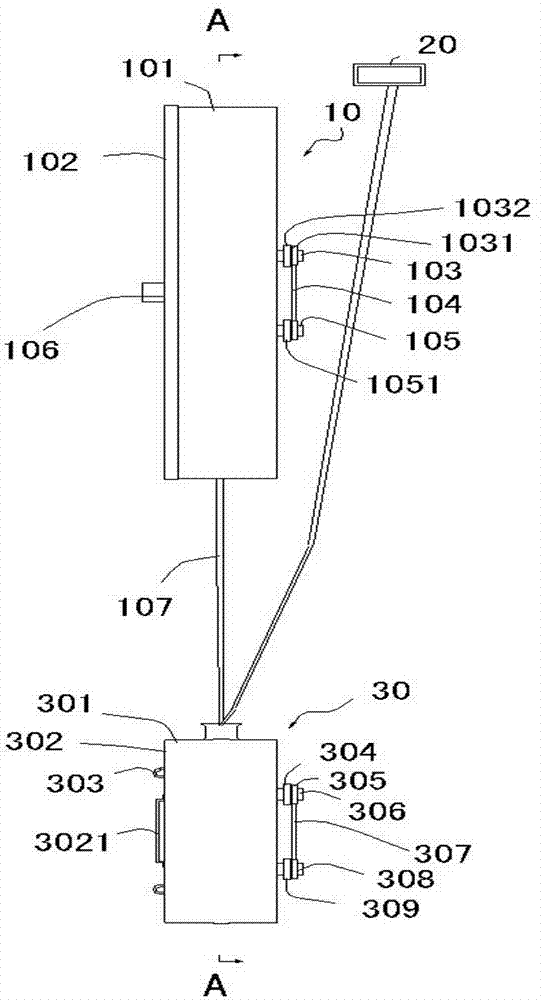 Escaping device for high-rise buildings