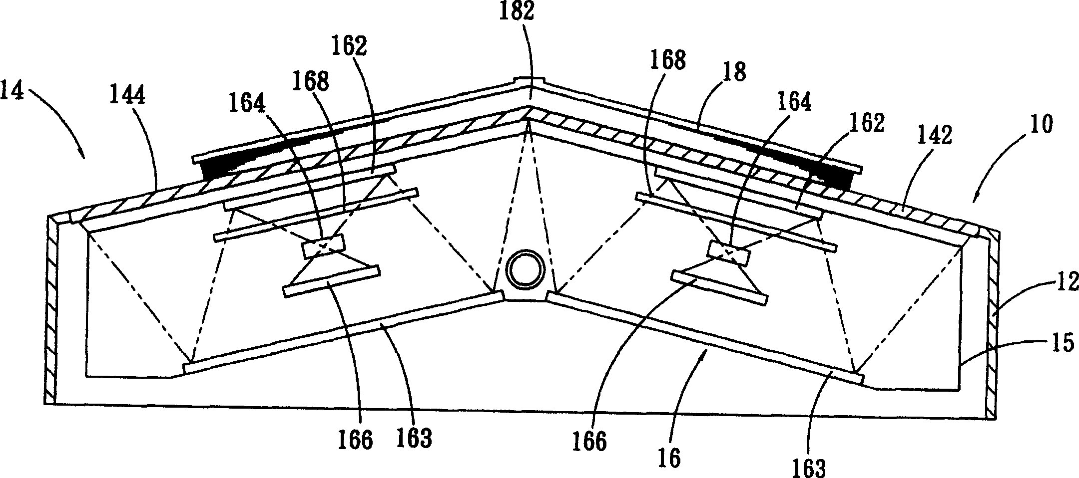 Book scanning instrument with homogeneous light source structure