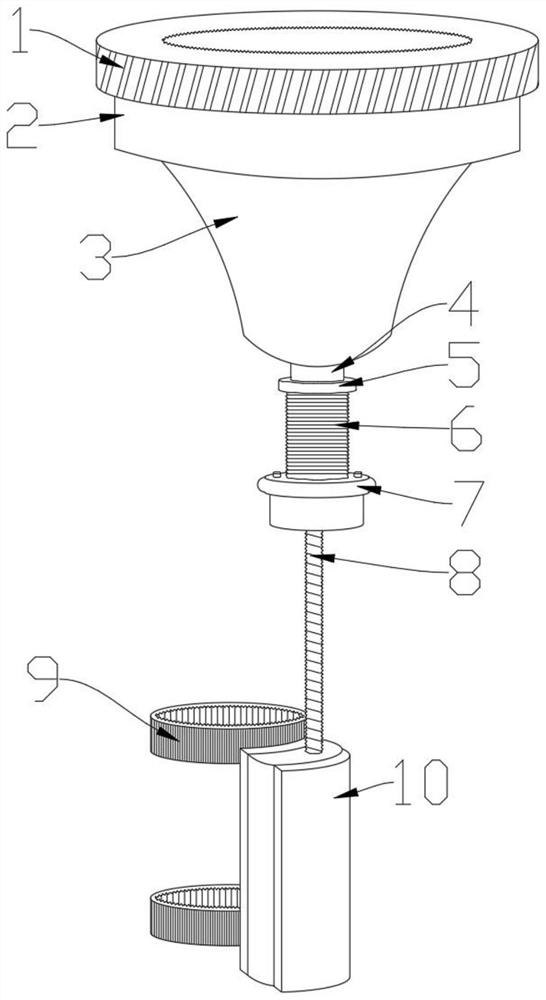 Waistband type urine receiving device for urinary incontinence nursing