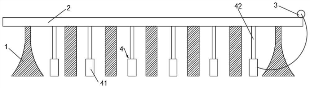 Ship loading device and shipping method for offshore booster station