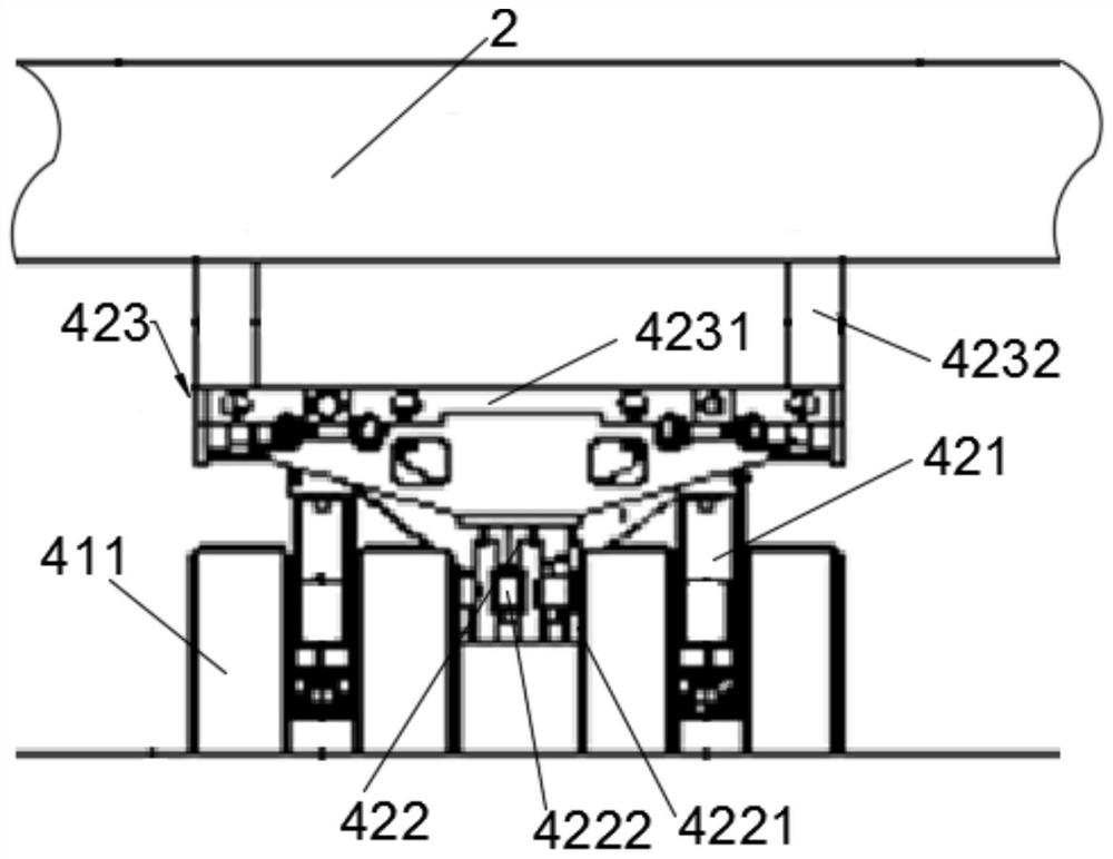 Ship loading device and shipping method for offshore booster station