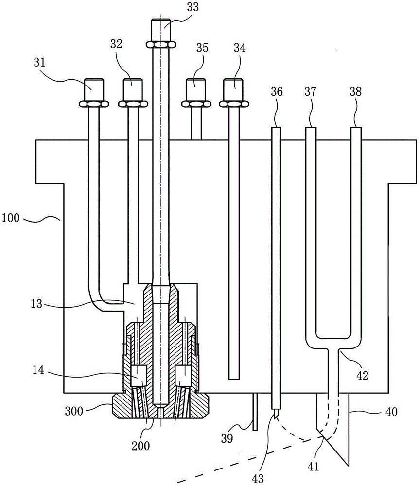 Casting blank cutting control device, cutting system and cutting method based on programmable logic controller (PLC)