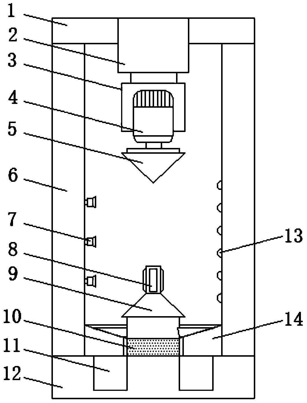 Surface treatment device for non-ferrous metal processing