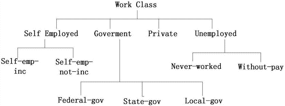 Quadratic k-anonymous privacy-preserving algorithm for distinguishing quasi-identifier attributes