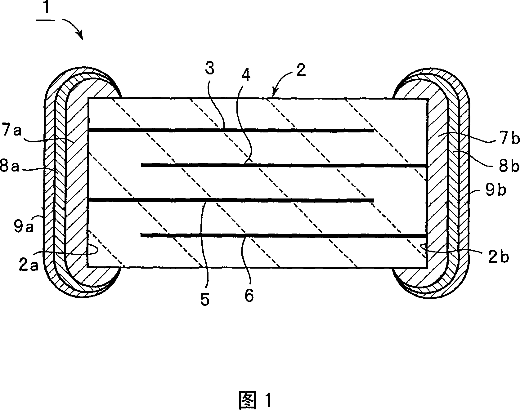 Method for making ceramic electronic part, and plating bath