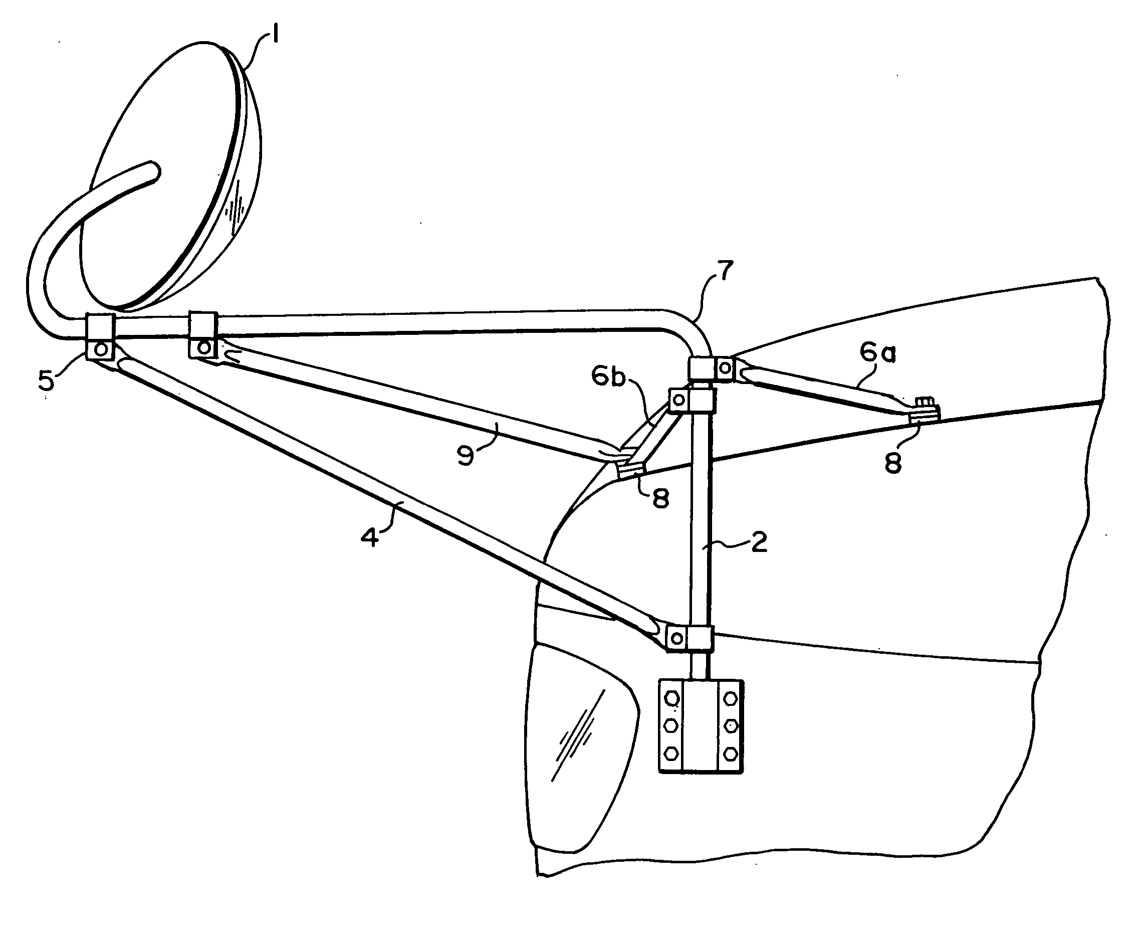 Mirror mounting assembly