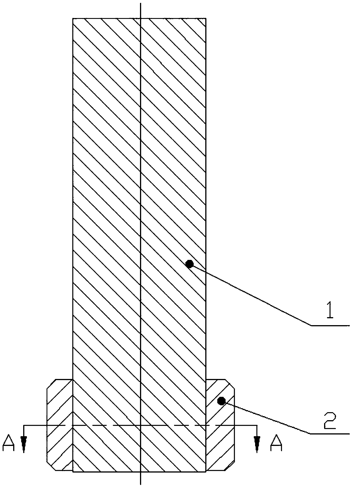 Ejection device suitable for automatic closed forging of steel piston