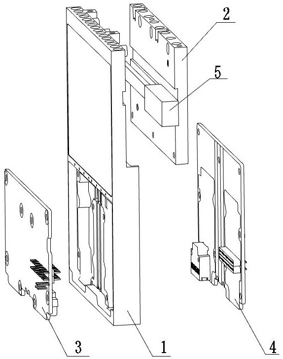 A dual-frequency dual-polarization tr module