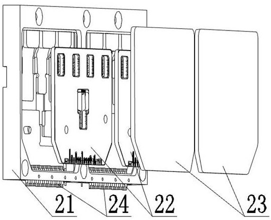 A dual-frequency dual-polarization tr module