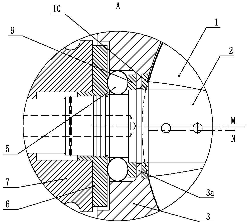 Nuclear power steam cut-off control butterfly valve