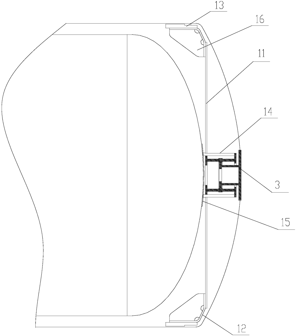 Vessel tank, tank container, horizontal-type storage tank, highway tanker, and railway tanker